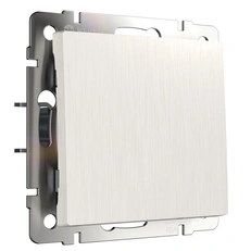 Изображение Выключатель одноклавишный проходной (перламутровый рифленый) W1112013