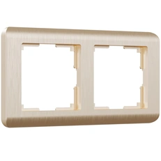 Изображение Рамка на 2 поста Stream (шампань) W0022111